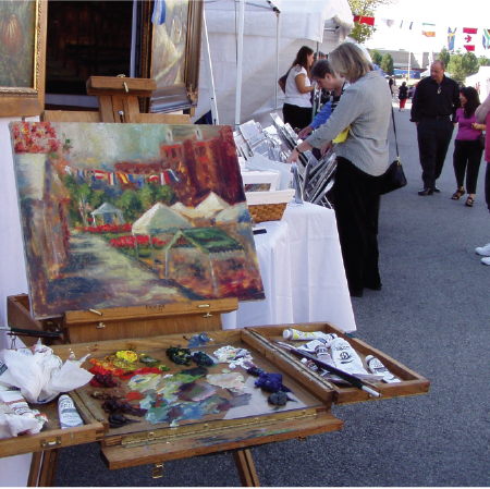 Carmel on Canvas Plein Air Paint Out
